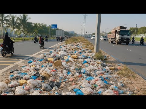 Видео: Убираем самый опасный тротуар—Шокирующее преображение среди тревоги