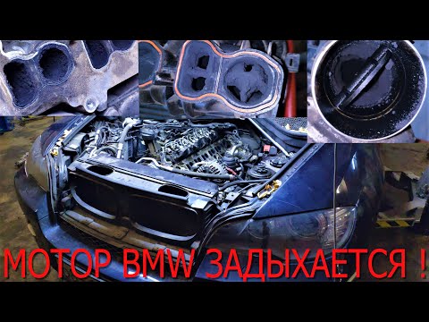 Видео: Очистка дизеля N57 BMW X6 от сажи, нагара !