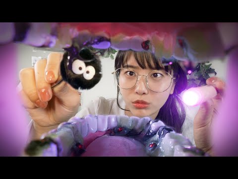 Видео: ASMR Mysterious Kids Dentist Ролевая игра-удаление полости Ролевая игра Масштабирование ACMP