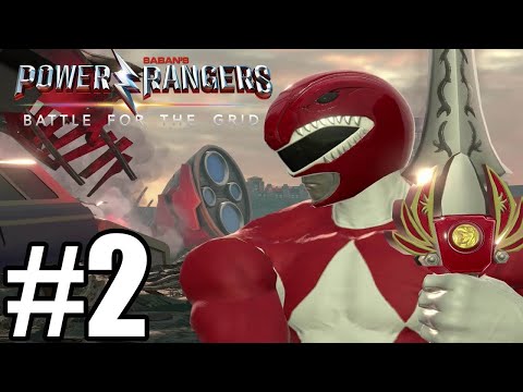 Видео: Power Rangers: Battle for the Grid - Прохождение #2 - Акт 2 #1