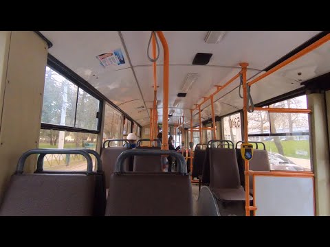 Видео: Минск, маршрут 61: БКМ-32102, №5340 / Minsk, route 61: trolleybus BKM-32102 / Мiнск