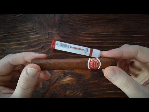 Видео: Кубинская сигара Romeo y Julieta No.3 tubos