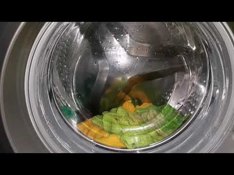 Видео: Samsung WF0602WKV: Хлопок (быстрая стирка) 40° 800 об/мин + EcoBubble
