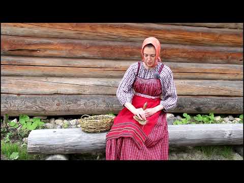 Видео: Обработка льна в северной деревне