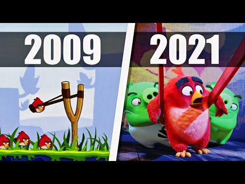 Видео: Эволюция «Angry Birds» (2009 - 2021)