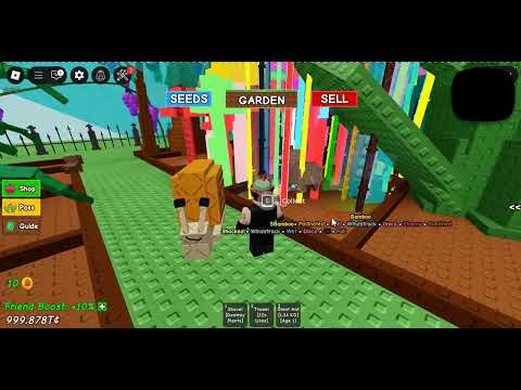 Видео: играю в grow a gardon