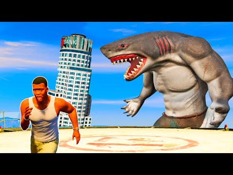 Видео: АКУЛА АДАМ ТЕҢІЗДЕН ШЫҚТЫ (GTA V)