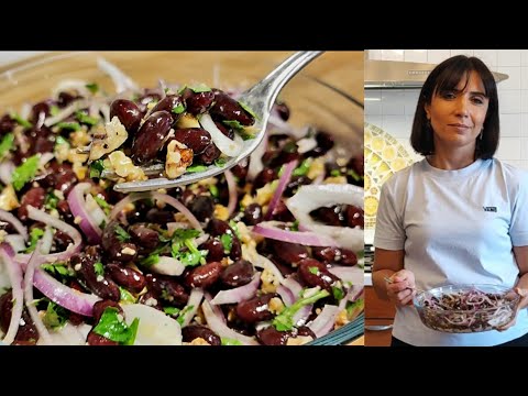 Видео: Կարմիր լոբով անչափ համեղ Աղցան։ Գաղտնի բաղադրիչով շատ համեղ է ստացվում։ Салат из красной фасолью