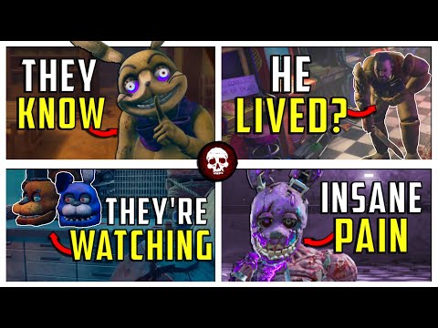 Видео: 20 тревожных фактов о FNAF в Dead by Daylight