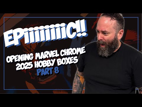 Видео: МОЙ САМЫЙ БОЛЬШОЙ ХИТ! — Открытие 2-го набора игрушек Marvel Topps Chrome 2025