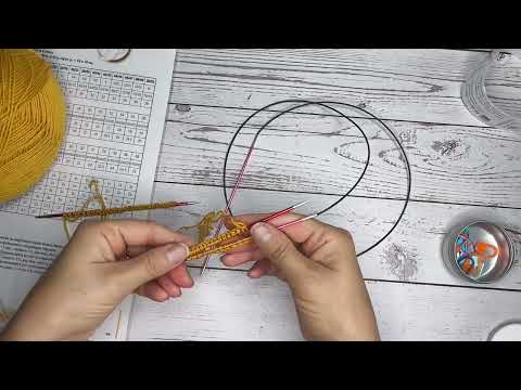 Видео: Вяжем меджик луп/ Magic Loop