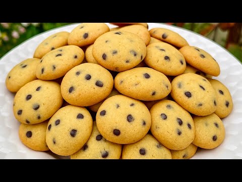 Видео: Мини-печенье, которое тает во рту 🤤 всего за 5 минут 🤩