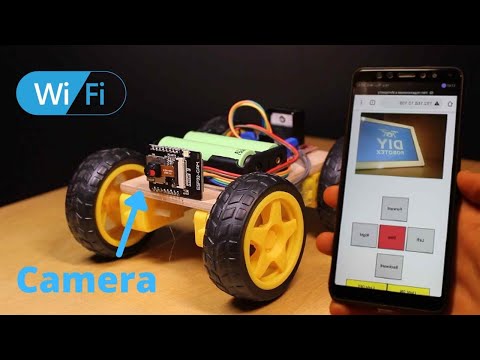 Видео: Самодельная WiFi машинка с камерой!