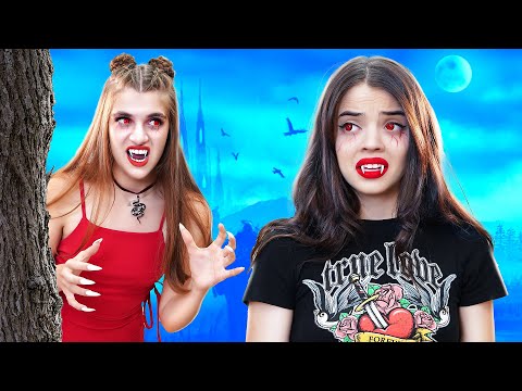 Видео: Вампиры Охотятся за Мной! Плохой Вампир VS Хороший! @OK-Forever