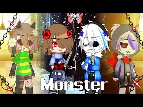 Видео: °Monster°//✿Onsa Media✿//•Клип•//×Undertale/DustTale× //Gacha Club✯