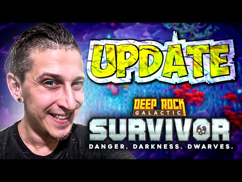 Видео: КРУПНОЕ ОБНОВЛЕНИЕ ГНОМОВ В Deep Rock Galactic: Survivor (СТРИМ)