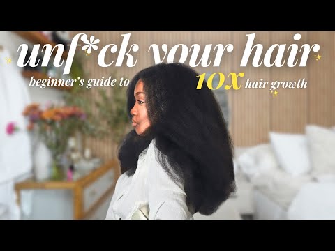 Видео: РУКОВОДСТВО ДЛЯ НАЧИНАЮЩИХ К 10-КРАТНОМУ РОСТУ ВОЛОС | все, что нужно для более длинных и здоровы...