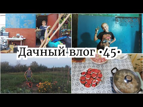 Видео: НАЧАЛО ЕСТЬ 🔥 ЛОМАЕМ СТЕНЫ 🏡 ОБРЕЗАЛА ТЫКВУ // НАШ ОБЕД // МНОГО ТРАВЫ И РАБОТЫ