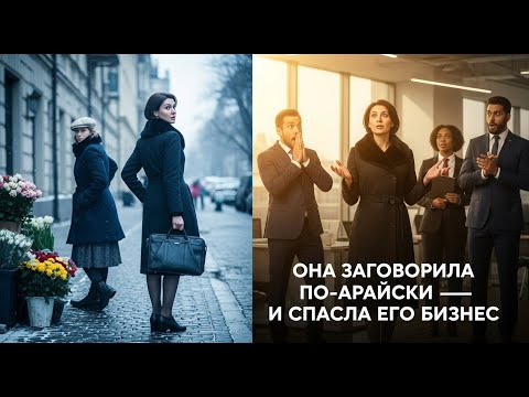 Видео: Директор отказал продавщице цветов… но она заговорила по-арабски и спасла бизнес!