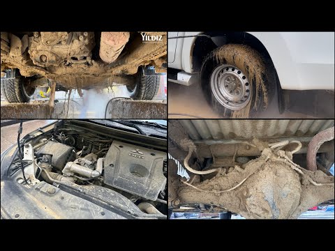 Видео: Как мыть автомобиль Muddy Off Road 4x4? Удовлетворительная детализация! #чистый #асмр