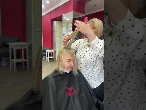 Видео: Стрижка на тонкие волосы