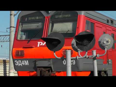 Видео: ЖД переезды Москвы и Подмосковья Часть 14
