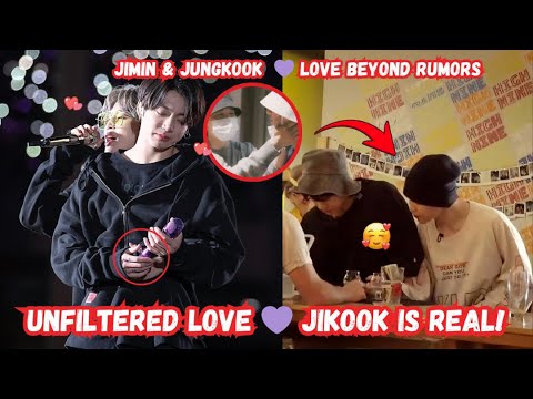 Видео: Неотфильтрованная любовь Jikook 💜 Чимин и Чонгук доказали, что их связь реальна за пределами слухов!