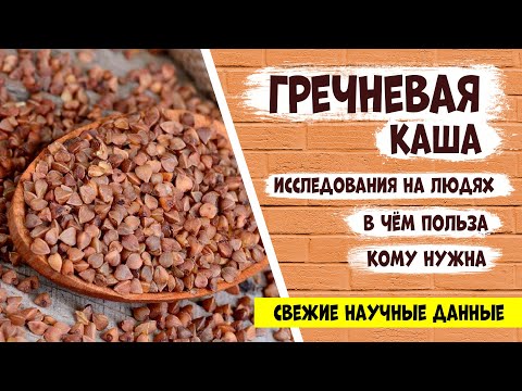 Видео: ГРЕЧКА: суперфуд для здоровья сердца, сосудов, снижения сахара, холестерина. Научные факты от врача