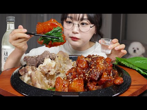 Видео: Ешьте тушеные говяжьи сухожилия🐂Mukbang ASMR