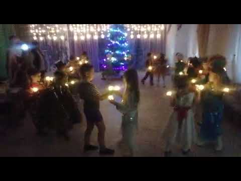 Видео: Танец со свечами. Подготовительная группа.