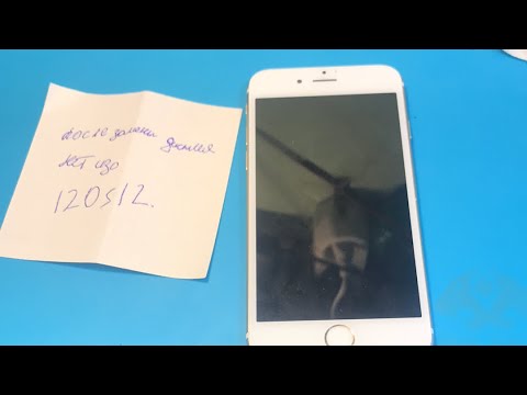 Видео: iPhone 6s после замены дисплея нет изо