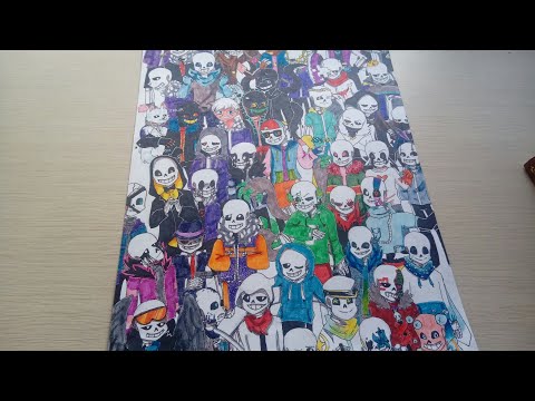 Видео: Мои рисунки! #22 + новый скетчбук