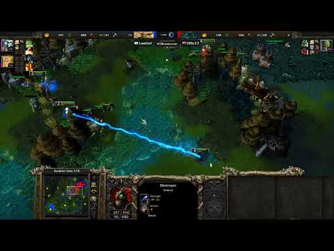 Видео: Dise (UD) против LawLiet (ORC) — настоятельно рекомендуется всем рандомам — WC4292