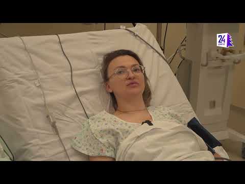 Видео: Первые тройняшки в этом году появились сегодня на свет в Сургуте