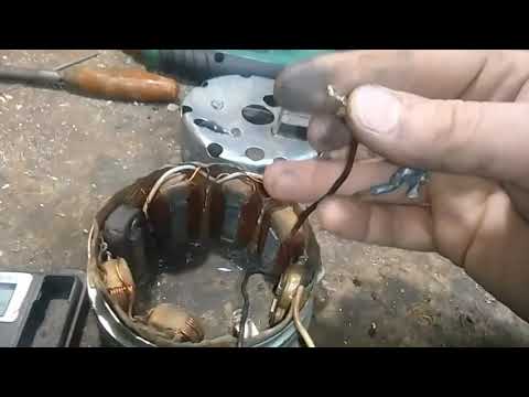 Видео: ИЖ Планета 3. Ремонт генератора от Минска