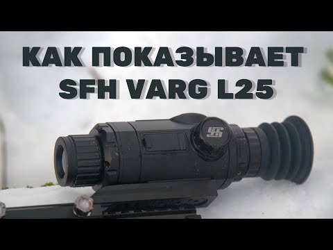 Видео: SFH VARG L25  Как показывает самый бюджетный тепловизионный прицел!