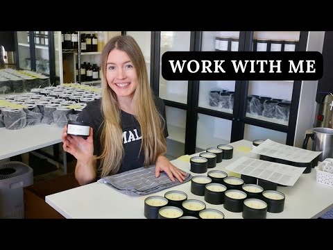 Видео: Работа со мной в студии свечей: процесс изготовления свечей, бартер, планирование подписки на кор...