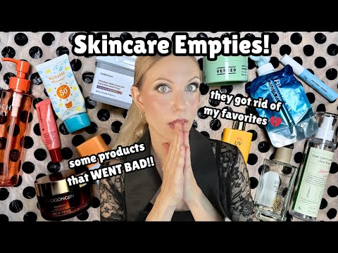 Видео: ПУСТЫЕ УПАКОВКИ ИЗ-ПОД СРЕДСТВ ПО УХОДУ ЗА КОЖЕЙ (и просроченные средства!!): Избранное