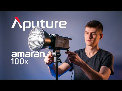 Видео: Aputure Amaran 100x Обзор бюджетного LED света