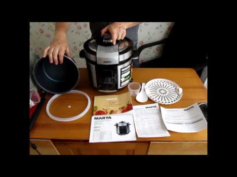 Видео: Мультиварка Марта 4312