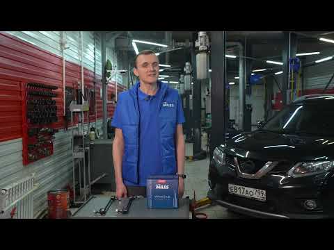 Видео: Замена задней ступицы и передних стоек стабилизатора на NISSAN X-TRAIL 2017 года