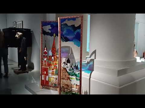 Видео: Выставка "Выпуск '25".Галерея Паркинг в Зарядье