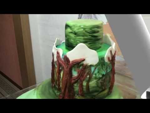 Видео: Заключительная серия о торте Буратино (cake Buratino)