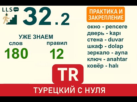 Видео: Турецкий с нуля. Метод повторения ➜ Чей ключ? Где стена? | #32.2