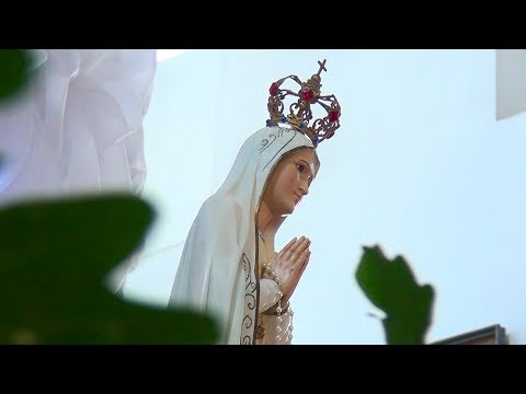 Видео: Перэгрынацыя фігуры Маці Божай Фацімскай у Глыбокім