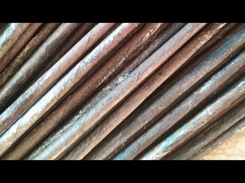 Видео: Окрашивание трубочек "обшарпэ"