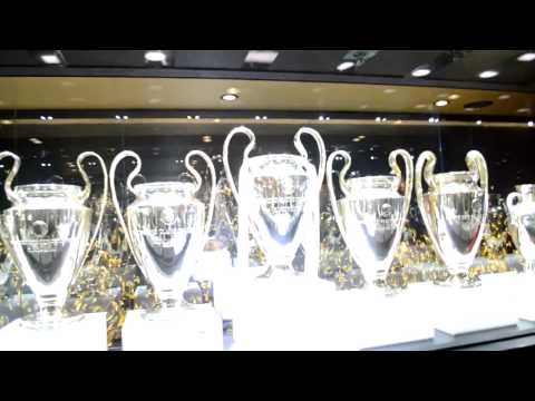 Видео: Музей ФК Реал Мадрид. Real Madrid museum.