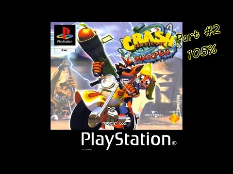 Видео: Crash Bandicoot 3: Warped Прохождение на 105% - Part #2 (PS1 Rus)