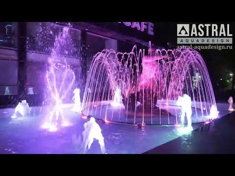 Видео: Капитальный ремонт динамического фонтана "Витязь", 16х6 м, пр. Буденовский 59 "Б", г. Ростов-на-Дону