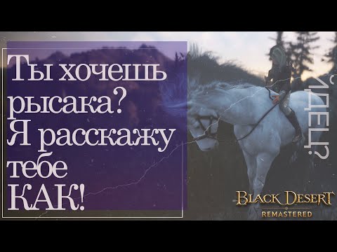 Видео: Как воспитать рысака в семье НЕ коневода? || ГАЙДЕЦ || Black Desert